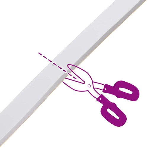  Samoljepljiva pjenasta traka 20 pcs Bijela 20mm x 5m CR pjena Slike
