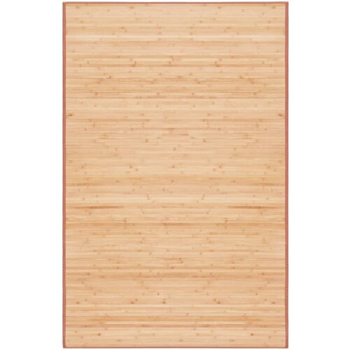 VidaXL Tepih od bambusa 100 x 160 cm smeđi Slike