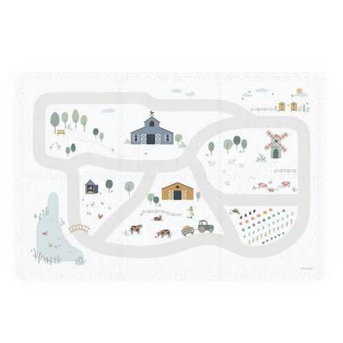Play Go Podloga za igru/puzzle - Farma (120 x 180 cm) FARM Cene