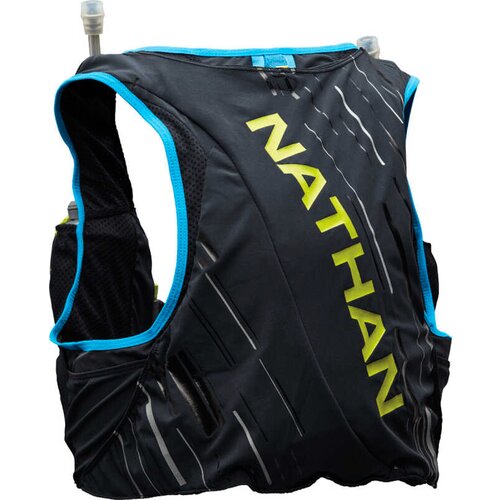 Nathan pinnacle series vapor 4L m black/finish lime backpack Slike