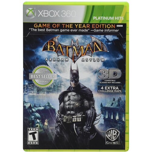 Batman Arkham Asylum Game of the Year Edition (XBOX 360) Cene