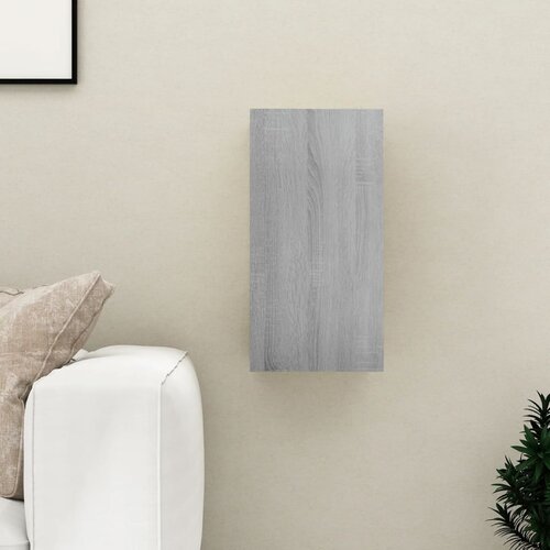 The Living Store TV omarica siva sonoma 30,5x30x60 cm inženirski les - TV Omarica, (21376906) Slike