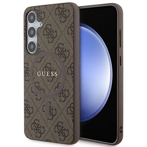 Guess 4G COLLECTION LEATHER METAL LOGO MAGSAFE OVITEK ZA SAMSUNG GALAXY S24+ - RJAV, (21833347) Cene