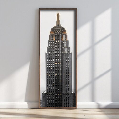 WALLXPERT FAH055-150 Multicolor Decorative Framed MDF Painting Cene