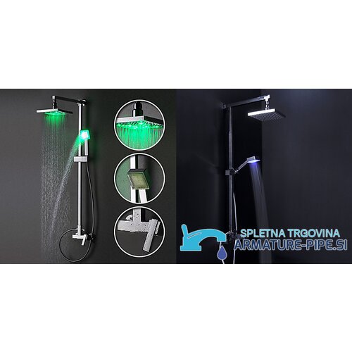 Tu&amp;scaron; sistem z LED svetilko | nadometni sistem EYN LNT50548 Slike