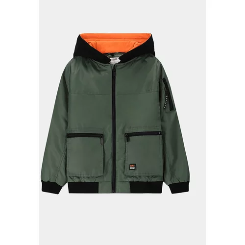 Coccodrillo Prehodna jakna WC4152705OBK Zelena Regular Fit