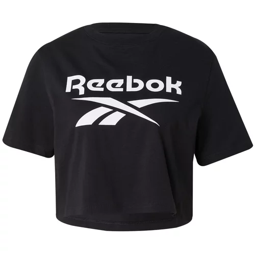 Reebok Tehnička sportska majica 'IDENTITY' crna / bijela