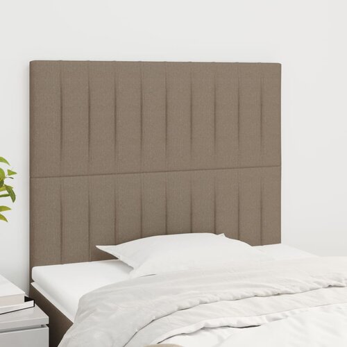 Uzglavlje boje taupe 80x5x118/128 cm tkanina Cene
