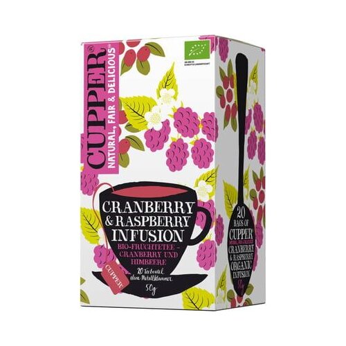 BIO čaj Cranberry & Raspberry Infusion Cene