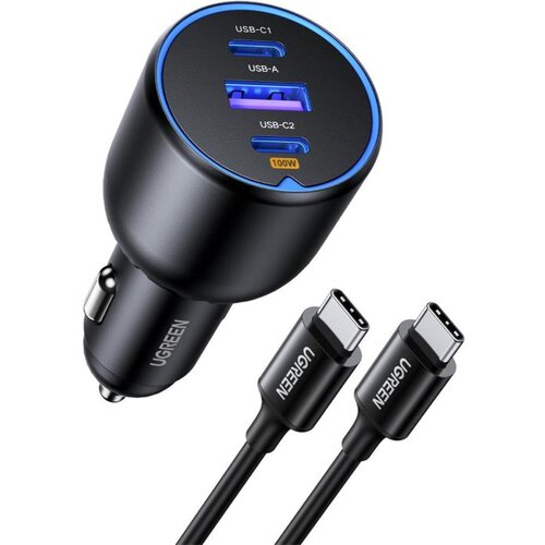Ugreen 130W avtopolnilec z 1M USB-C kablom Cene