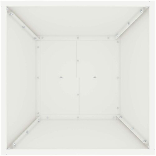 Stup saksija Bijelo 40 x 40 x 100 cm Slike