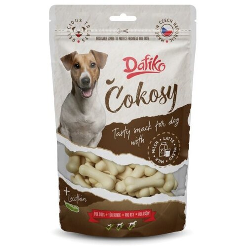 Dafiko Poslastice za pse Cokosy, Mleko, 120g Cene