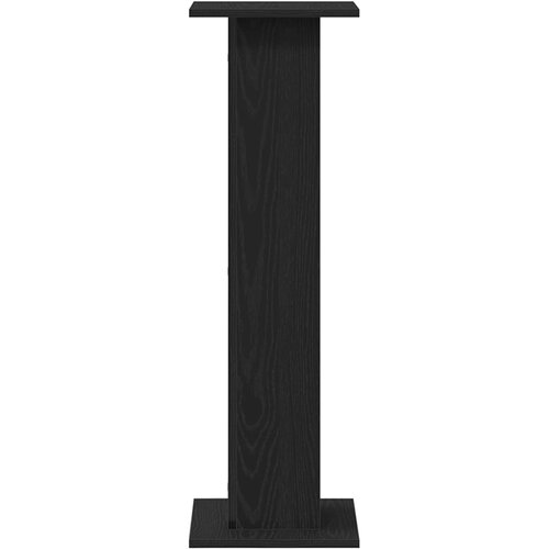  Stalak za zvučnike 2 pcs Crni hrast 30 x 30 x 95 cm Slike
