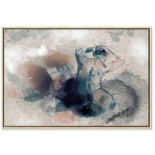  Slika - Thoughtful in Blue 120x80 Slike