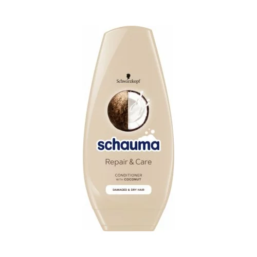 Schwarzkopf Schauma Repair & Care Conditioner balzam s kokosom za poškodovane in suhe lase za ženske
