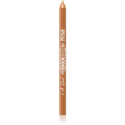 L.A. Girl Cosmetics Shockwave gel črtalo za oči odtenek Gold Medal 1.2 g