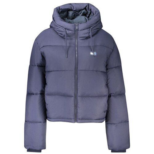 Tommy Hilfiger ženska pro&amp;scaron;ivena jakna s kapuljačom tamnoplava Slike