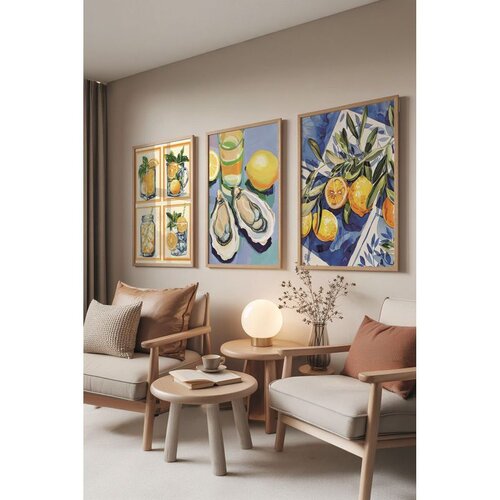 WALLXPERT &Ccedil;-300845 - 5070 Vi&scaron;enamenski set dekorativnog slikanja (3 komada) Cene