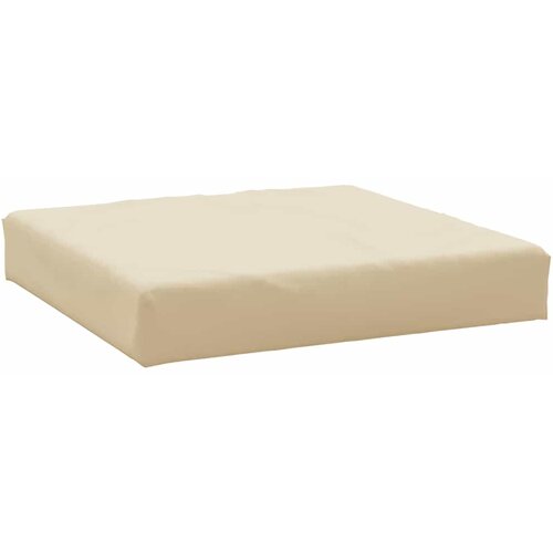  Jastuk za palete bež 60 x 60 x 8 cm od tkanine Oxford Slike