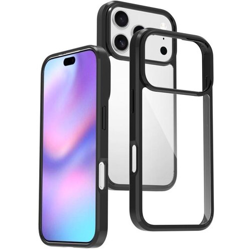 SUNSKY Hybrid ovitek za iPhone 17 Pro, Black Cene