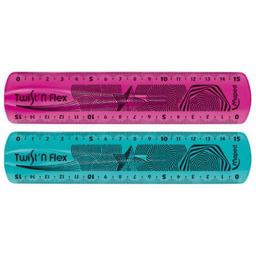 Maped Ravnilo Twist'n Flex – 15 cm Cene