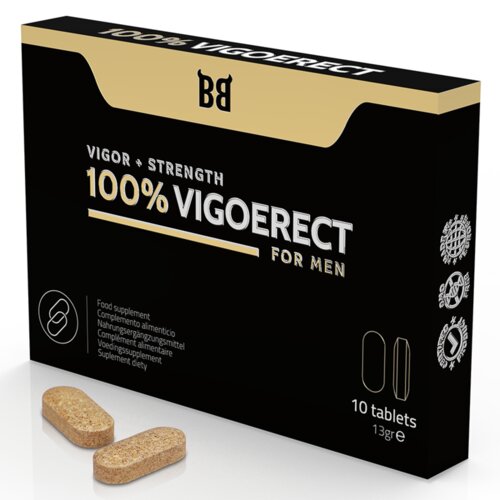 BlackBull By Spartan Tablete za muškarce - 100% Vigoerect Vigor + Strength, 10 kom Cijene