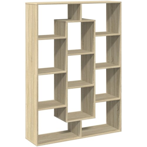 Maison Chic Knjižna omara - Knjižni regal sonoma hrast 102x29x143 cm iverna plo&amp;scaron;ča, (21725237) Slike