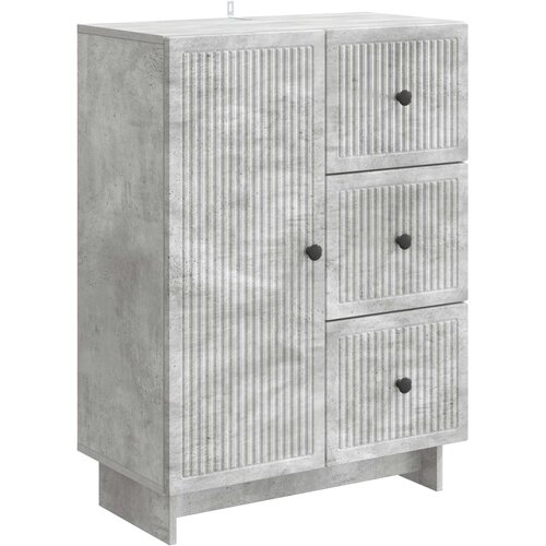  Kreveta Betonska siva 66 x 34,5 x 90 cm Konstruirano drvo Cene