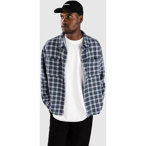 Empyre Boxy Flannel Srajca washed blue Slike