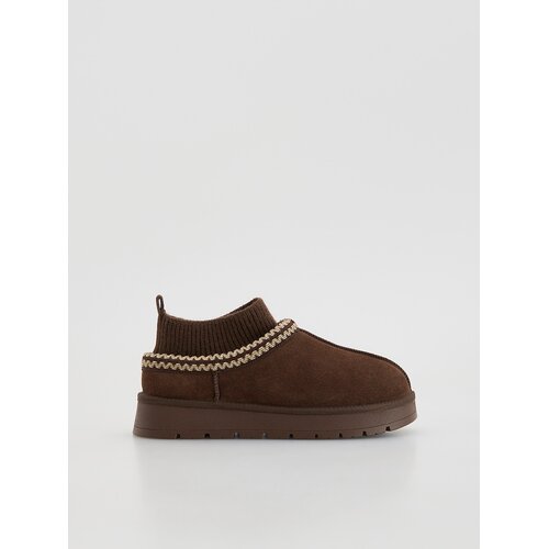 Reserved LADIES` ANKLE BOOTS - tamnosmeđe Cijene