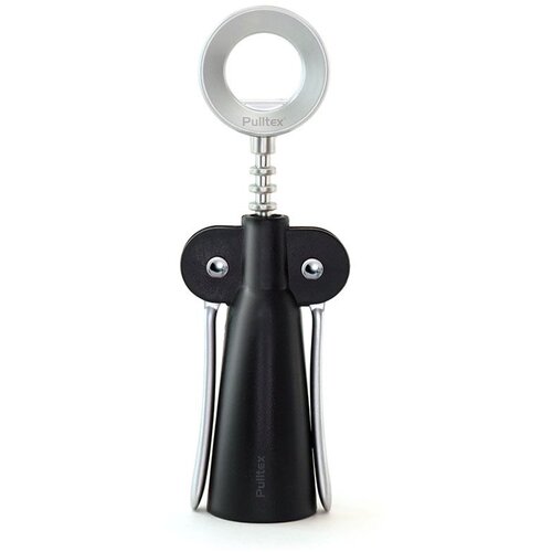 Pulltex Odpirač za steklenico Vin Oline 6xh18cm / črn / inox, pvc, (20840666) Slike