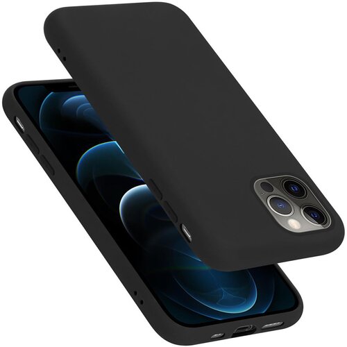 Cadorabo Case, združljiv z Apple v tekoči črni barvi - zaščitni pokrov iz fleksibilnega silikona TPU, (20595823) Cene