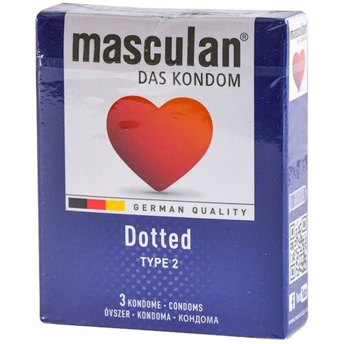 Masculan Prezervativ tip2 dotted 3kom Cene