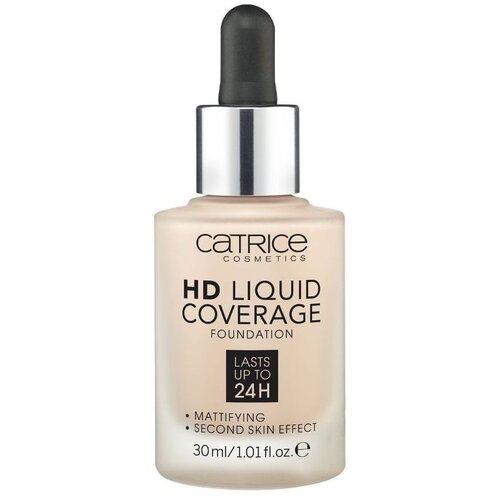 Catrice hd liquid coverage 24H dolgoobstojna tekoča podlaga 30 ml odtenek 010 light beige Cene