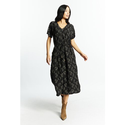 Monnari Woman&amp;#039;s Dresses Midi Dress With Pattern Multi White Slike