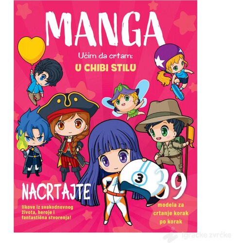 Vulkan MANGA: Učim da crtam u chibi stilu Cene