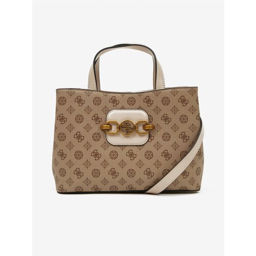Guess Brown Women&amp;#039;s Patterned Little Handbag - Women Slike