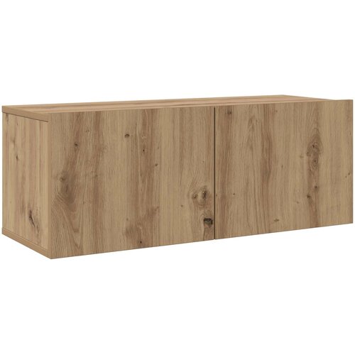  Set TV komoda 3 kom. Umjetnički hrast Konstruirano drvo Smeđa 80 x 30 x 30 cm Slike