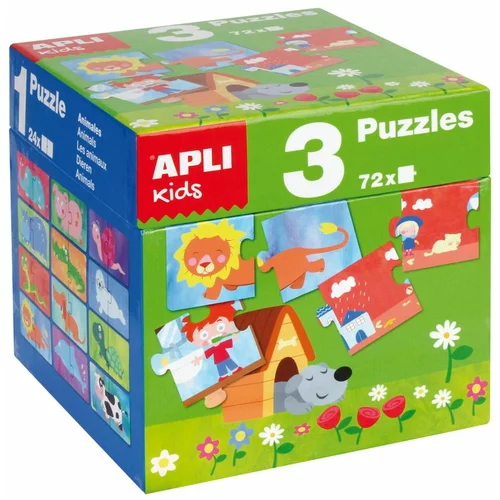 Apli Kocka 3x puzzle, (20392800)