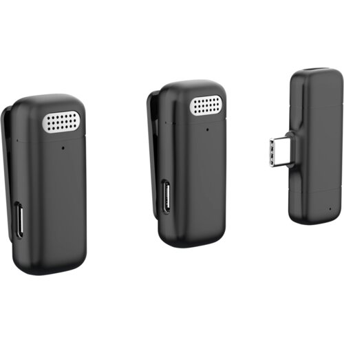 Defender Talky-139 (64139) 2 brezžična lavalier mikrofona USB-C, dual wireless set, črn, (5000262349) Cene