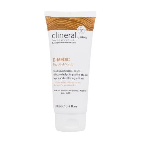 Ahava Clineral D-Medic Foot Gel-Scrub gel piling za diabetična stopala 100 ml unisex Cene