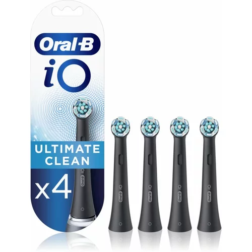 Oral-b iO Ultimate Clean zamjenske glave za zubnu četkicu 4 kom Black 4 kom