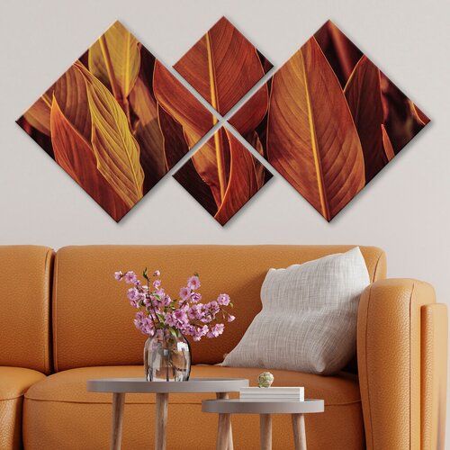 Wallity slika 4MDF2310825, 60x115 cm, 4 dela Cene