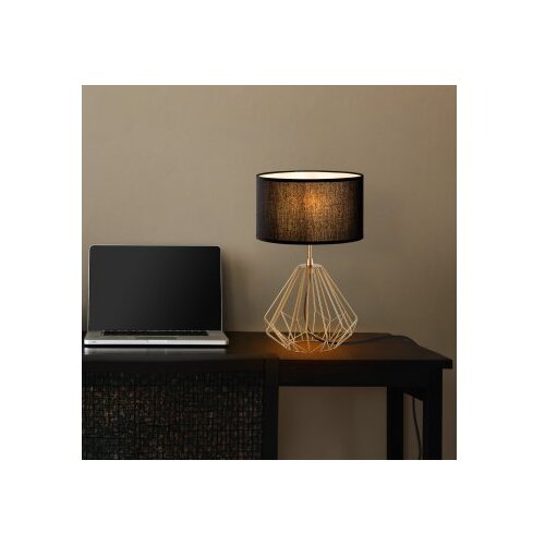 Opviq Stona lampa Diamond-S-710, 25x25x43 cm, IP20, Crno-zlatna boja Cene