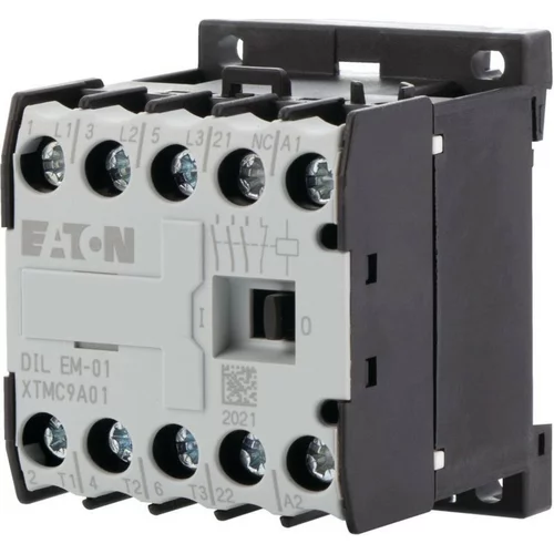 Eaton (Moeller) kontaktor AC-3/400V: 4kW 3p DILEM-01 (24V50HZ), (20857855)