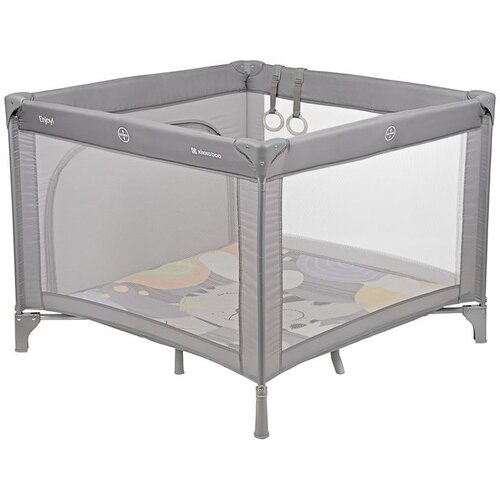 Kikka Boo Prenosiva ogradica Enjoy Cat Grey Cene