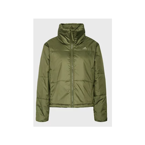 Adidas Prehodna jakna BSC Insulated Jacket HG8755 Zelena Loose Fit