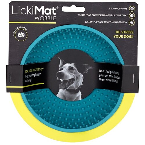 LickiMat Posoda za lizanje Wobble Turquoise - Cene