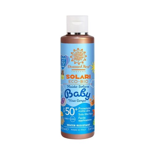 Domus Olea Toscana Baby Face &amp;amp; Body Sun Fluid SPF 50+ Slike