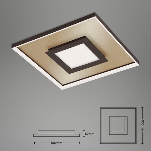 BRILONER 3641-017 - led prigu&amp;scaron;iva svetiljka frame LED/30W/230V 2700-6500K + daljinski upravljač Slike